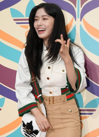 [TEN 포토] 아이브 안유진 '호탕한 미소'
