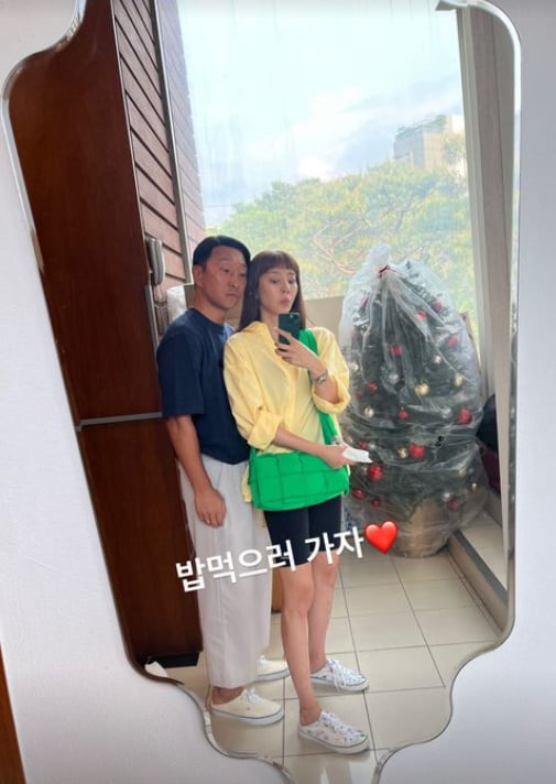 이규혁♥손담비, 내사랑 껌딱지와 함께 ...달콤한 신혼[TEN★]