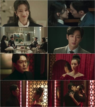 '이브' 박병은·서예지 욕정 키스…아내 유선 앞에서 과감한 스킨십