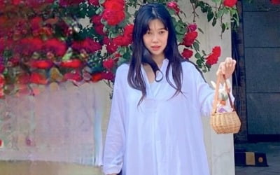 '이장원♥' 배다해, 사진만 봐도 예비엄마 합격점…아이와 '장미 데이트' [TEN★]