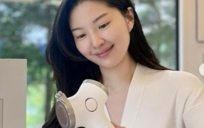 '전진♥' 류이서, 잘 붓는 얼굴이라 관리 필수…광고주도 흐뭇할 청순미 [TEN★]