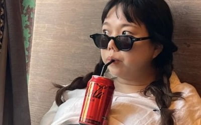 '제이쓴♥' 홍현희, 볼록 배 내밀고 D라인 위에 콜라 올려둔 임산부…양갈래머리도 '러블리'[TEN★]