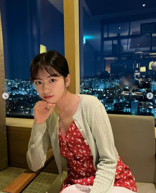 아이브 안유진, 청순함과 섹시함이 공존...러블리 여신[TEN★]