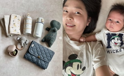 '임성빈♥' 신다은, 북유럽서 육아템 직구→두 달 안 된 아들과 "나갈 준비"…육아에 푹 빠졌네[TEN★]