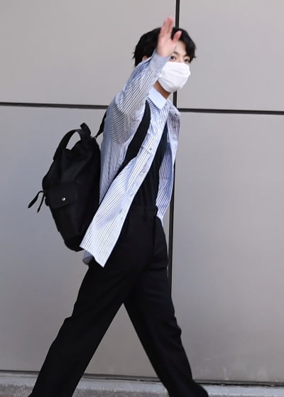 [TEN 포토] 방탄소년단 정국 '남신 비주얼'