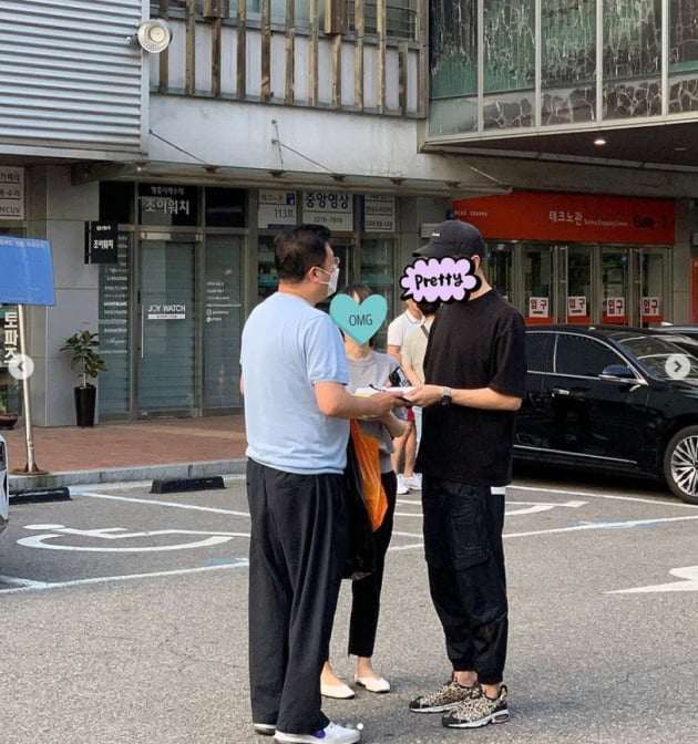 문재완♥이지혜, 오랜만에 데이트....행복한 부부[TEN★]