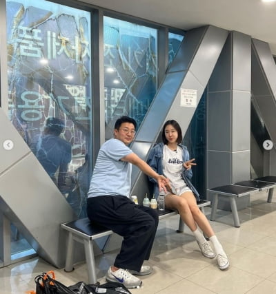 문재완♥이지혜, 오랜만에 데이트....행복한 부부[TEN★]