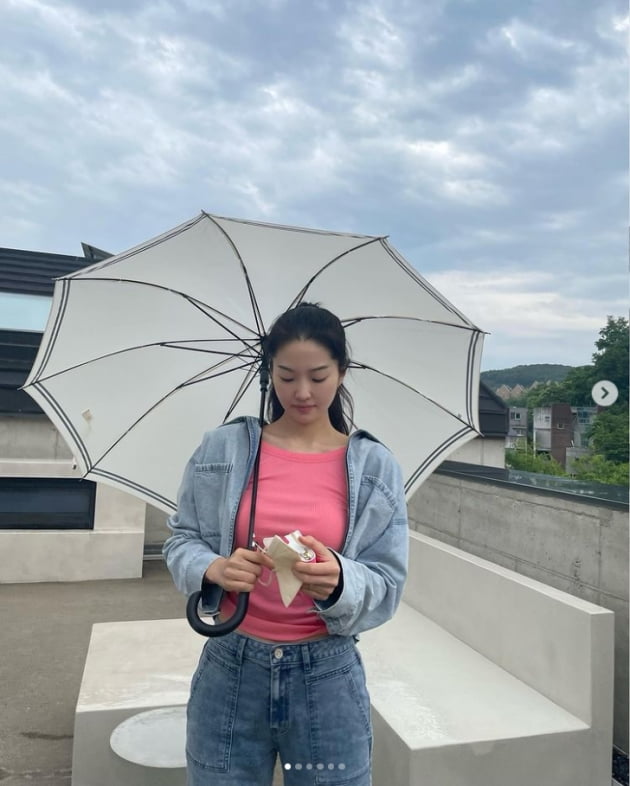 '전진♥' 류이서, 우중충한 날씨에도 파주 데이트 '해맑은 얼굴'…"캬 좋더라구요"[TEN★]