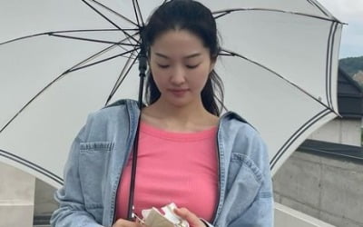 '전진♥' 류이서, 우중충한 날씨에도 파주 데이트 '해맑은 얼굴'…"캬 좋더라구요"[TEN★]