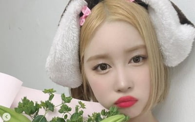 우주소녀 다영, 뭐가 꽃이야?…아이돌 대표 '똑단발'[TEN★]