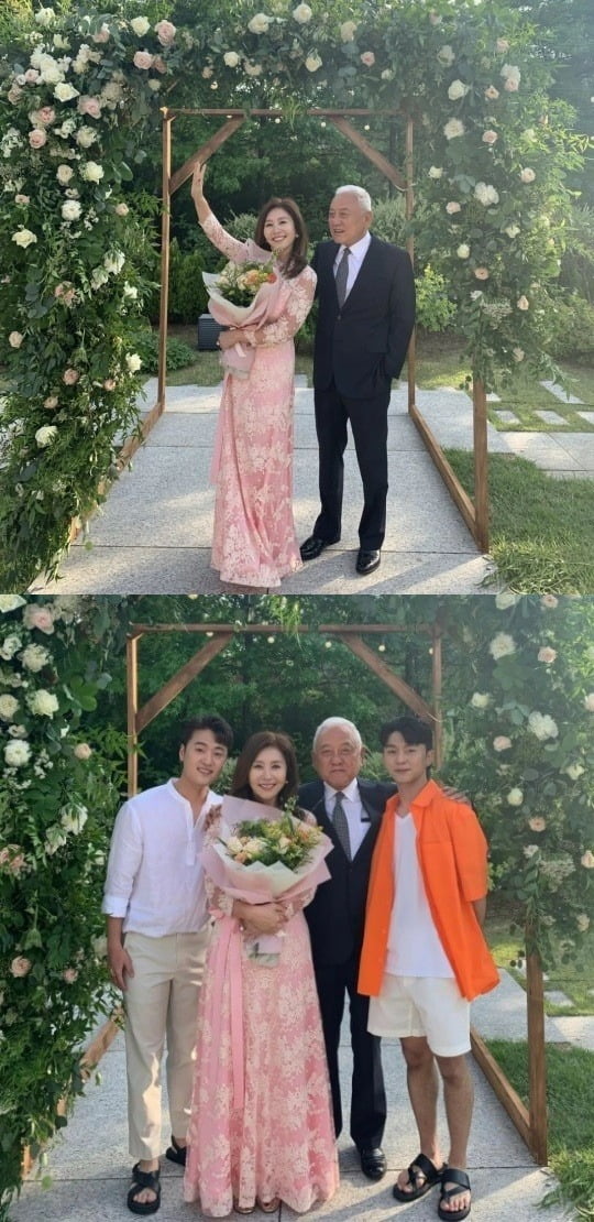 최명길 김한길 가족 / 사진=최명길 인스타그램