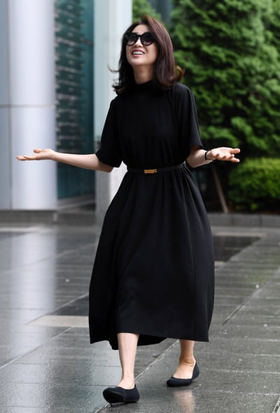 [TEN 포토] 박하선 '비 가뭄아 물러가라'