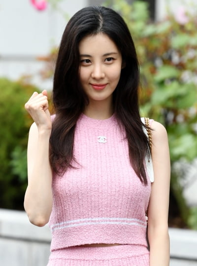 [TEN 포토] 서현 '징크스의 여인 화이팅!'