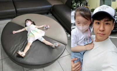 "병원에서 땡깡 부리는 중" 윤남기, ♥이다은 미니미 딸과 병원行 "건강합니다"[TEN★]