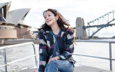 한지민, '조카 거주' 호주 관광청서 공식 초청…무공해 매력