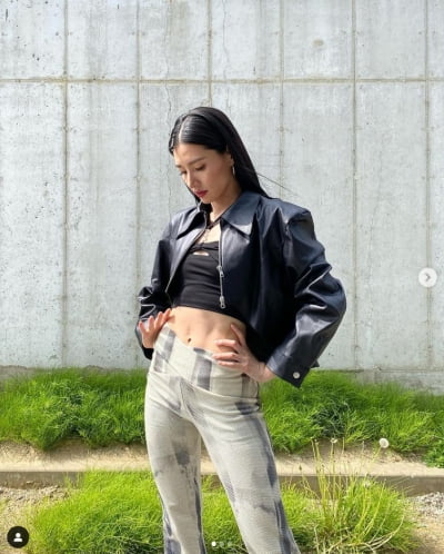 모니카, 감탄사가 절로나오는 탄탄 복근...송은이 "뭘 좀 먹어야겠다"[TEN★]