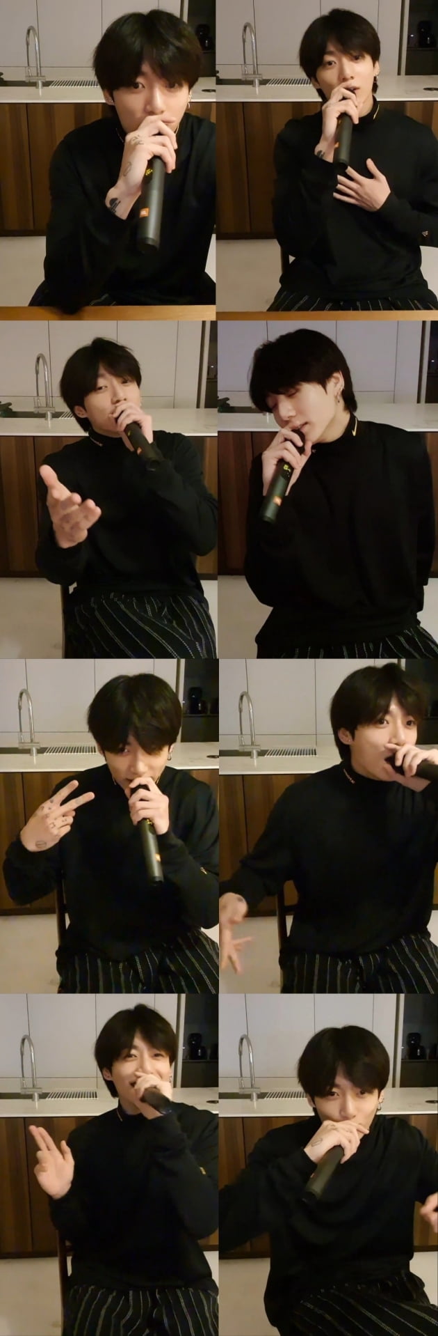 방탄소년단 정국, '방구석 노래방' 1000만뷰 돌파…동시 시청자 800만명
