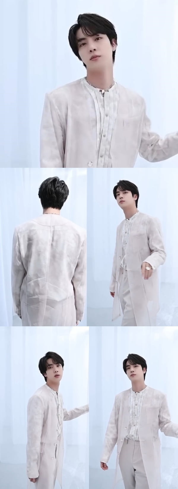 방탄소년단 진, '소년美' 가득한 티저 영상 공개…'순백의 미남'