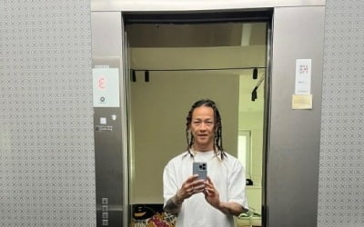 팝핀현준, 母가 땋아준 머리…행복한 주말 일상 모먼트 [TEN★]