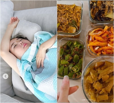 '셋째 임신' 장영란, "마흔다섯에 입덧하는 딸…엄마 미안해" [TEN★]