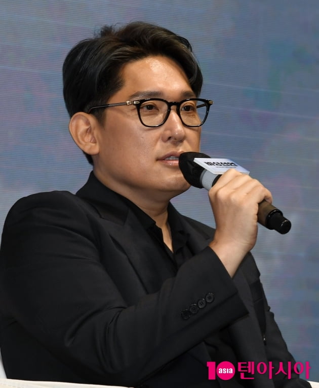 [TEN 포토] 한재림 감독 "이 영화는 재난이었을때 인간의 선택을 보여주고 있다"