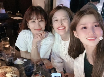 김지민, 사랑하는 황보라와 엄예진...♥김준호가 계산했나?[TEN★]