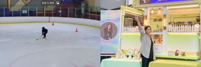 이민정, 배운지 한달 자식 자랑중...♥이병헌 아빠 닮아 운동이 척척?[TEN★]