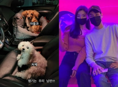 이다은♥윤남기, 딸 이어 아들까지…"아들과 처제 챙기는 남편" [TEN★]