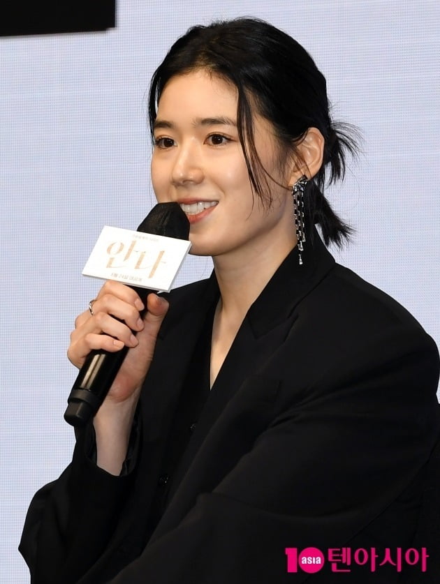 21일 서울 여의도동 콘래드서울호텔에서 쿠팡플레이 시리즈 '안나'의 제작발표회가 열렸다. 배우 정은채. / 사진=조준원 기자
