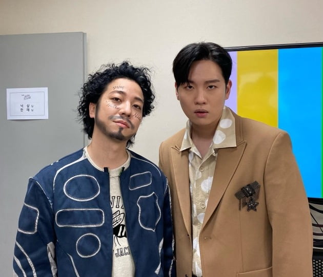 한해, 방탄소년단 정국으로 변신…그 옆에는 '포스트 말론' 넉살[TEN★]