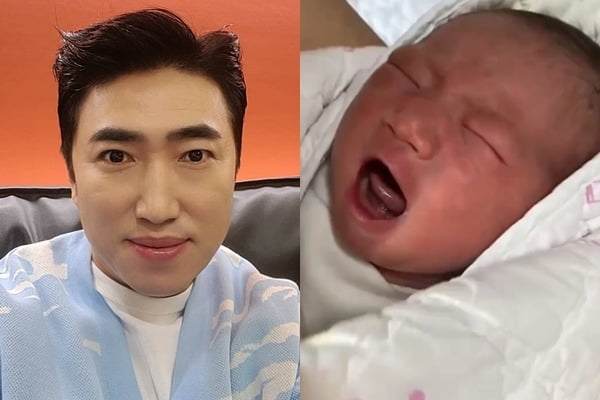 '6세 연하♥' 장동민, 혹시 익룡? 눈에 넣어도 안 아플 딸 울음 소리 공개[TEN★]