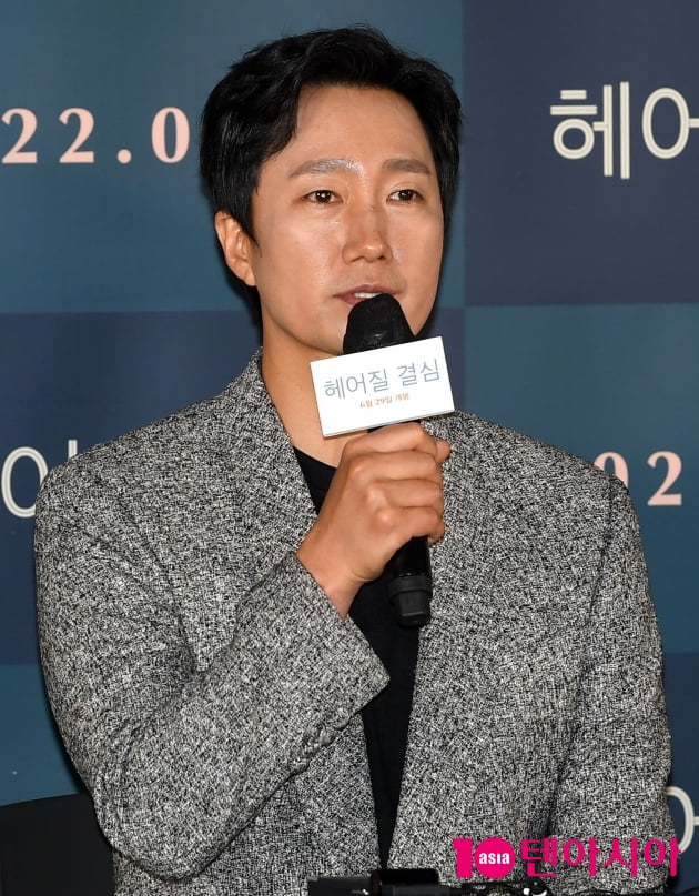 [TEN 포토] 박해일 '한국관객으로 최초로 보신 소감은?'