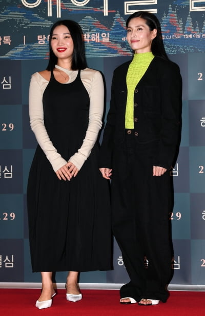 [TEN 포토] 모니카-립제이 '함께 왔어요'