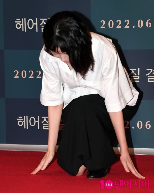 [TEN 포토] 안영미 '배우 김신영 잘 부탁드렵니다'