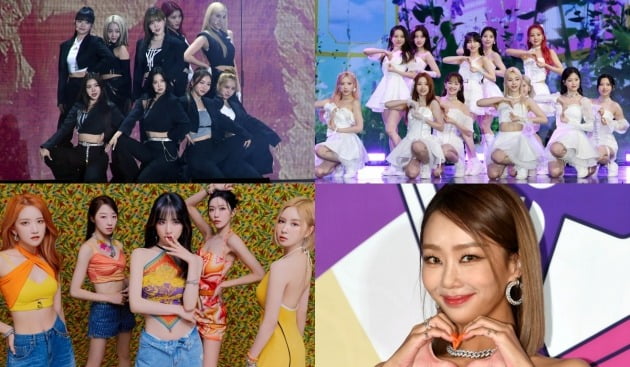 케플러 이달의 소녀 우주소녀 효린 / 사진=텐아시아DB