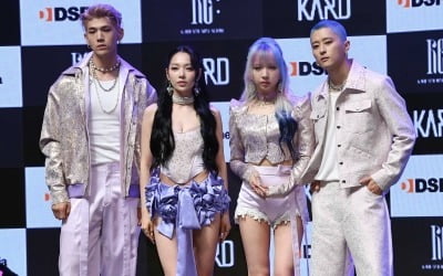 [종합] '컴백' KARD "'카드가 카드했다'…가장 마음에 들고 자신있는 앨범"
