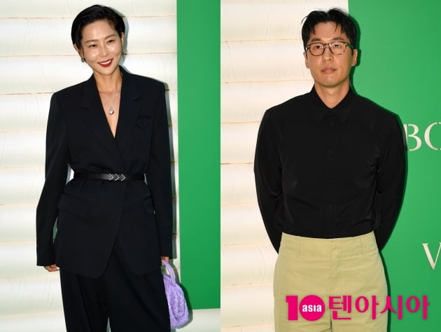 [TEN 포토+] 김나영♥마이큐 '첫 공식석상 동반참석...센스 넘치는 사랑꾼'