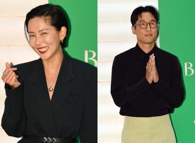 [TEN 포토+] 김나영♥마이큐 '첫 공식석상 동반참석...센스 넘치는 사랑꾼'