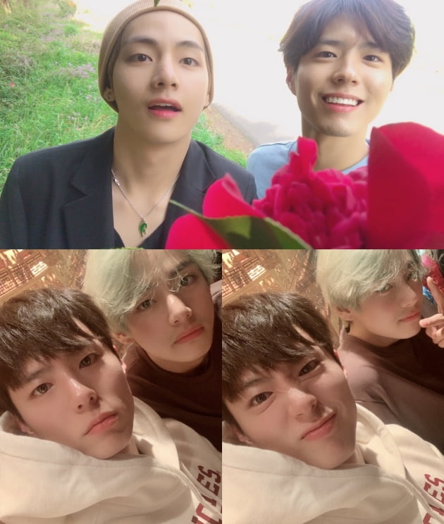 방탄소년단 뷔, 절친 박보검과 파리로 향한 까닭은?