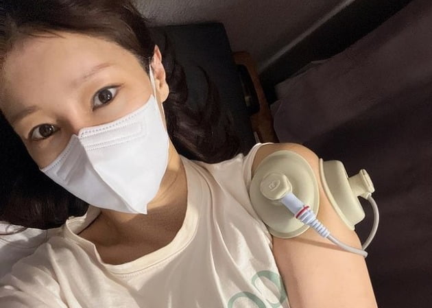 미나, 요즘 무리하더니 결국 병원 신세…'17살 연하♥' 류필립도 걱정 [TEN★]