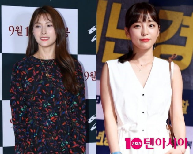 박규리, 구하라./사진=텐아시아DB