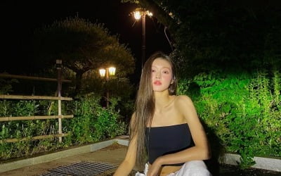 오마이걸 유아, 탱크톱으로 화끈 노출…'걸크러쉬' 폭발 [TEN★]
