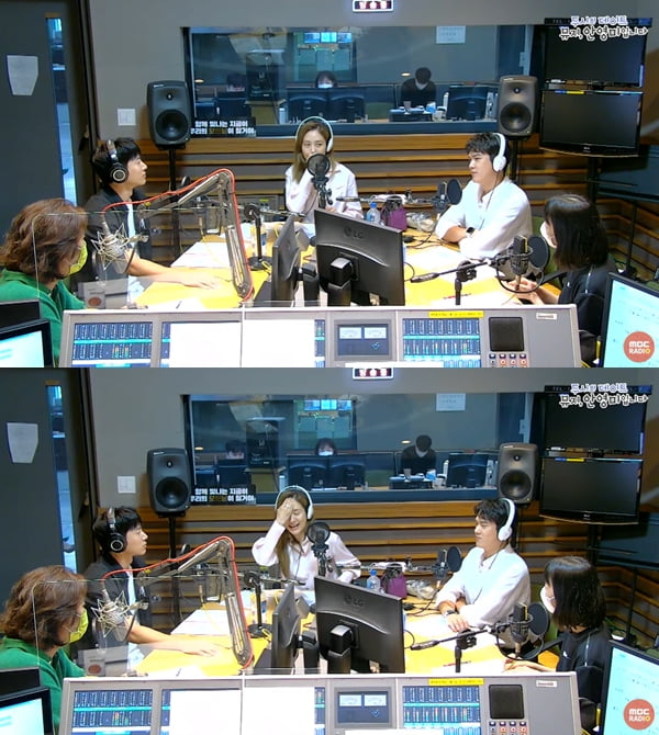 /사진=MBC FM4U '두시의 데이트 뮤지, 안영미입니다' 보이는 라디오 방송화면 캡처