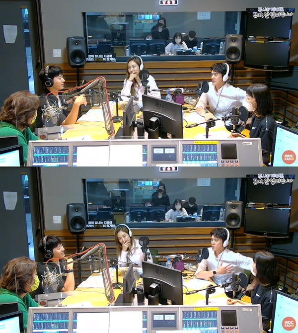 /사진=MBC FM4U '두시의 데이트 뮤지, 안영미입니다' 보이는 라디오 방송화면 캡처