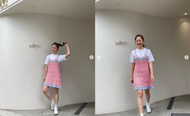 전소민, 과즙미 넘치는 꽃미소...핑크빛 유혹?[TEN★]