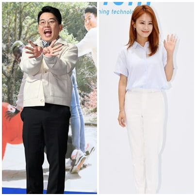 김준호, 김지민/사진=텐아시아 DB