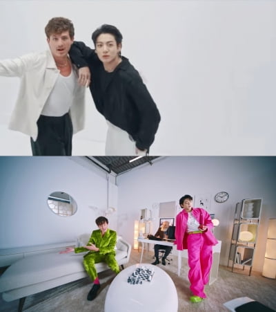 방탄소년단 정국·찰리 푸스 '레프트 앤 라이트' 美빌보드서 '가장 좋아하는 신곡' 1위