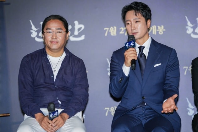 "이것은 운명" 박해일X김한민 감독, 세 번째 만남…흥행 신화 ing('한산: 용의 출현')