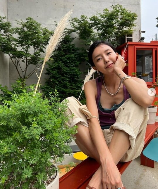 (사진=채정안 SNS)