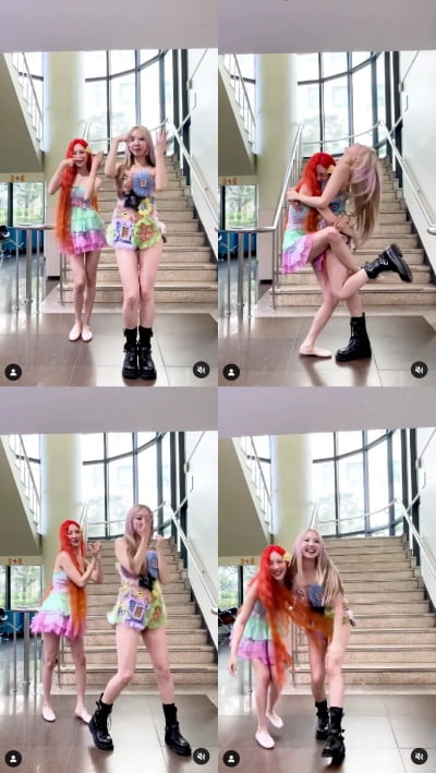 트와이스 나연-선미, 동화속 공주님들 예쁨주의보...챌린지 참여[TEN★]